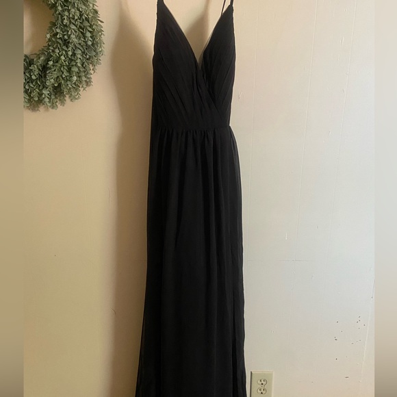 Azazie Dresses & Skirts - Black bridesmaid dress